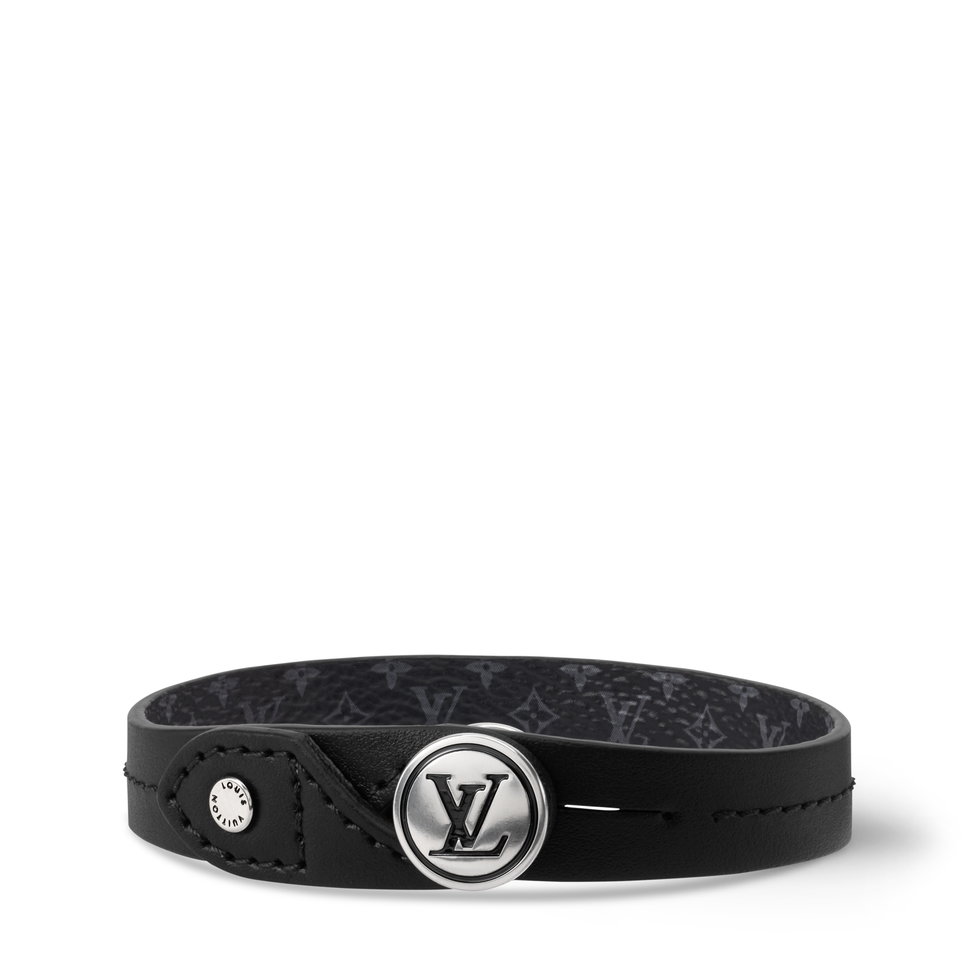 LV Studs Leather Bracelet - Men - Fashion Jewelry | LOUIS VUITTON ®